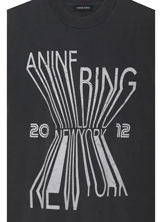 Anine Bing - Colby Tee Bing New York Tee in Black