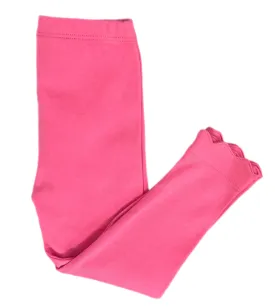 Basics Knit Leggings, Hot Pink