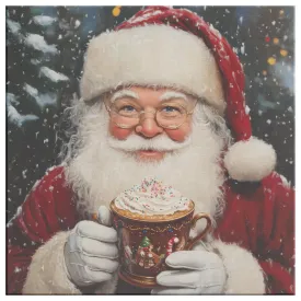 Hot Chocolate Santa Art