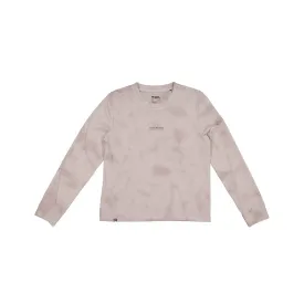 Jersey Mons Royale Womens Icon Relaxed LS Garment - Dyed-Cloud Tie Dye